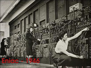 Eniac - 1946Eniac - 1946http://www.escolamaxima.com.br/informatica/
 