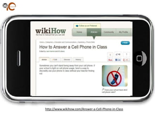 http://www.wikihow.com/Answer-a-Cell-Phone-in-Class
 