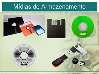 Mídias de Armazenamento