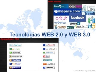 Tecnologías WEB 2.0 y WEB 3.0 