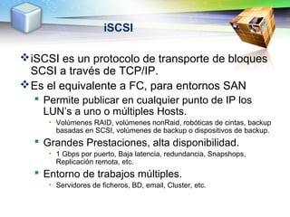 Tecnologia Storage - iSCSI | PPT