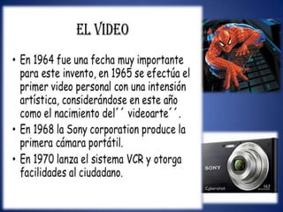 Tecnologias visuales y acusticas