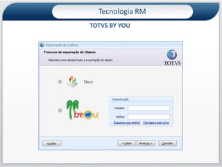  Noticias e avisos importantes são “lidos” do site da TOTVS e informados na nova interface