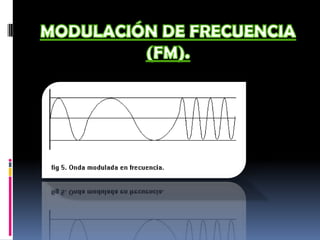 MODULACIÓN DE FRECUENCIA (FM).