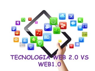 TECNOLOGIA WEB 2.0 VS
WEB1.0
 