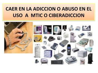 A NIVEL DE PATOLOGIA
NEUROLOGICA Y
EMOCIONAL
• CAER EN LA DEPRESION
POR MANEJO INCORRECTO
DE INFORMACION
• ENTRAR EN UN CONFLICTO
DE INDENTIDAD Y
PERSONALIDAD
 