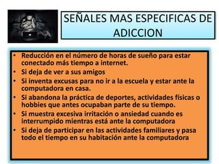 •puede suponer desde
problemas en la toma
de decisiones a una
menor capacidad de
controlar sus
sentimientos o su
comportamiento.
 