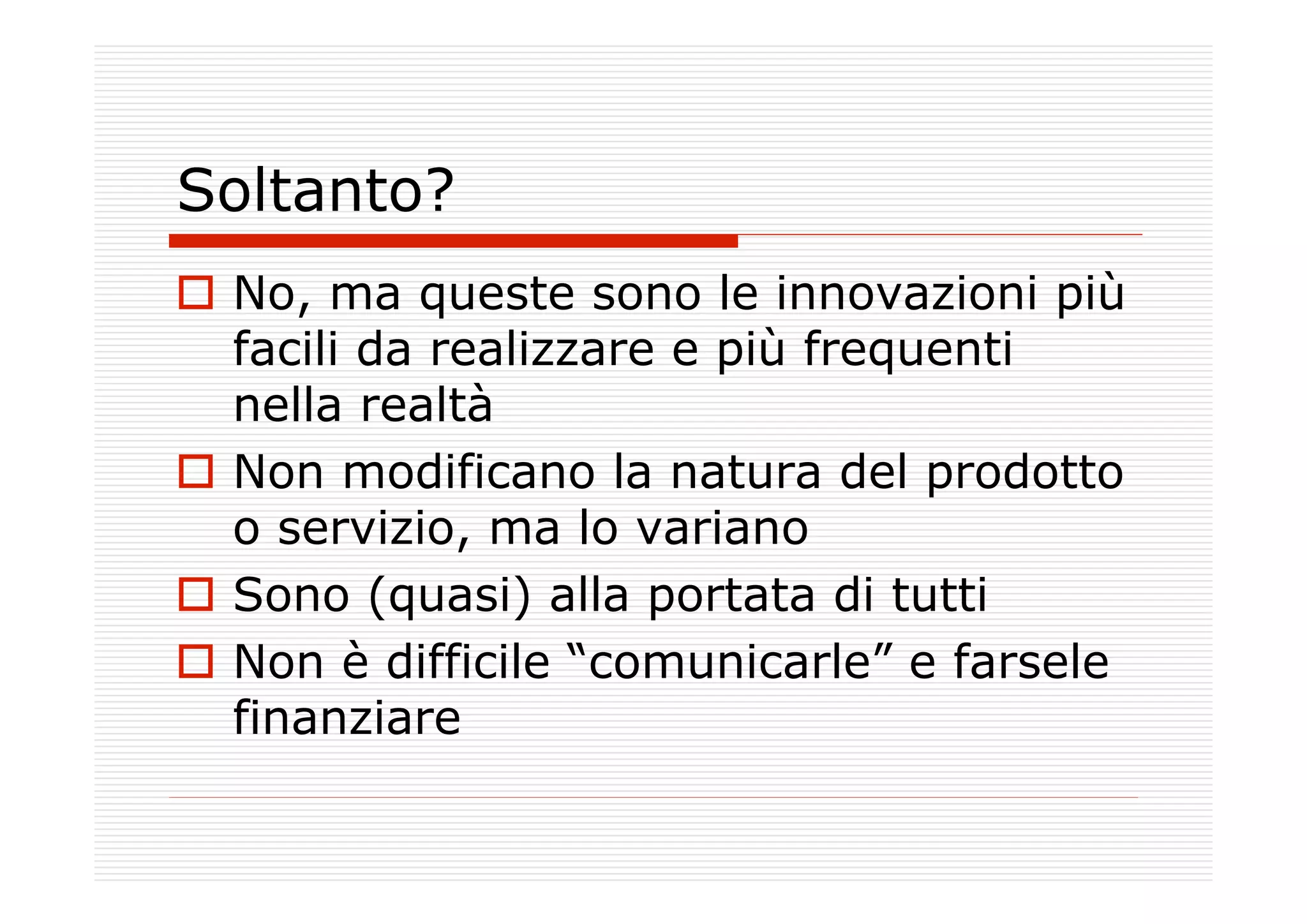 Verso la mia impresa fra innovazione e creatività