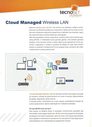 Tecnoset curitiba   cloud managed wireless lan