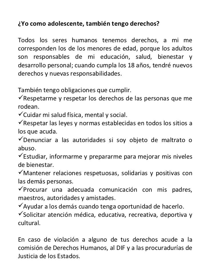 Temas de interes para el adolescente