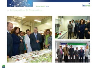 62
Annual Report 2013
9. Information & Promotion
 