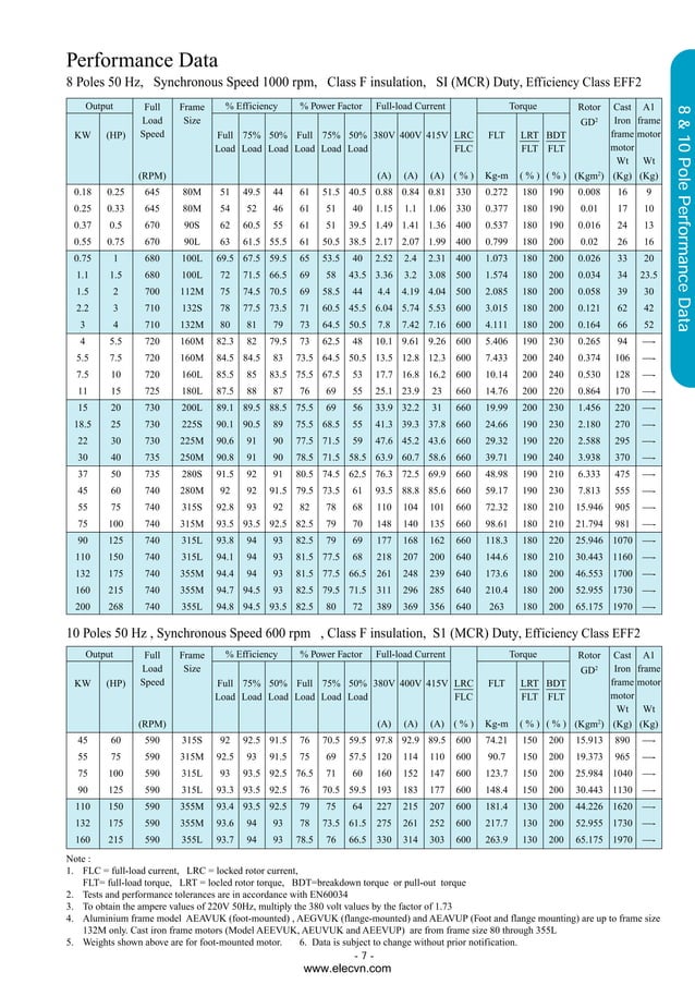 Teco electric motor manual PDF