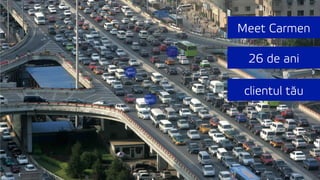 Meet Carmen
26 de ani
clientul tău
 