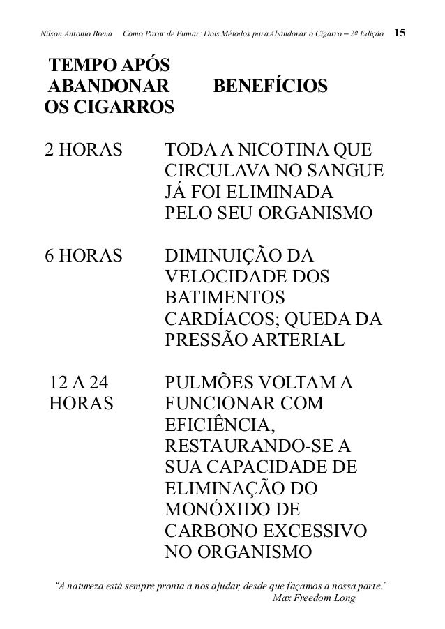 O vídeo como deixar de fumar definitivamente