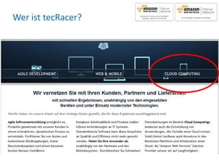 Wer ist tecRacer?

 
