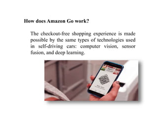 ppt on Amazon Go | PPTX