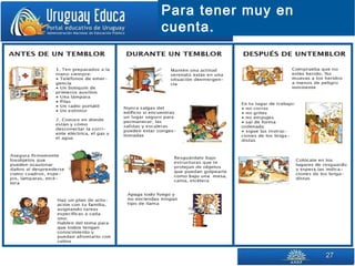 2727
Para tener muy en
cuenta.
 