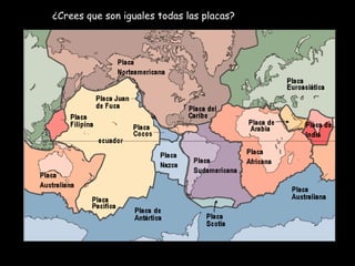 ¿Crees que son iguales todas las placas? 