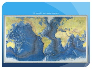 Mapa de fondo oceánico
 