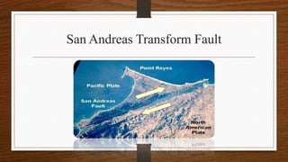 San Andreas Transform Fault
 