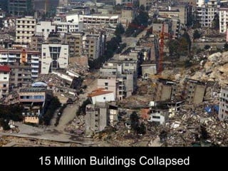 15 Million Buildings Collapsed 