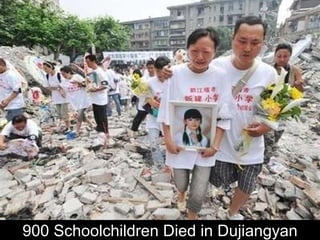 900 Schoolchildren Died in Dujiangyan 