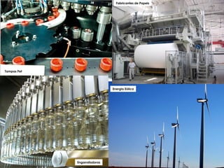 30
Tampas Pet
Engarrafadoras
Fabricantes de Papeis
Energia Eólica
 