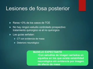 Lesiones Raras TRAUMATISMO CRANEO ENCEFALICO | PPTX