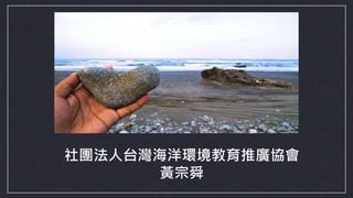 社團法人台灣海洋環境教育推廣協會
黃宗舜
 