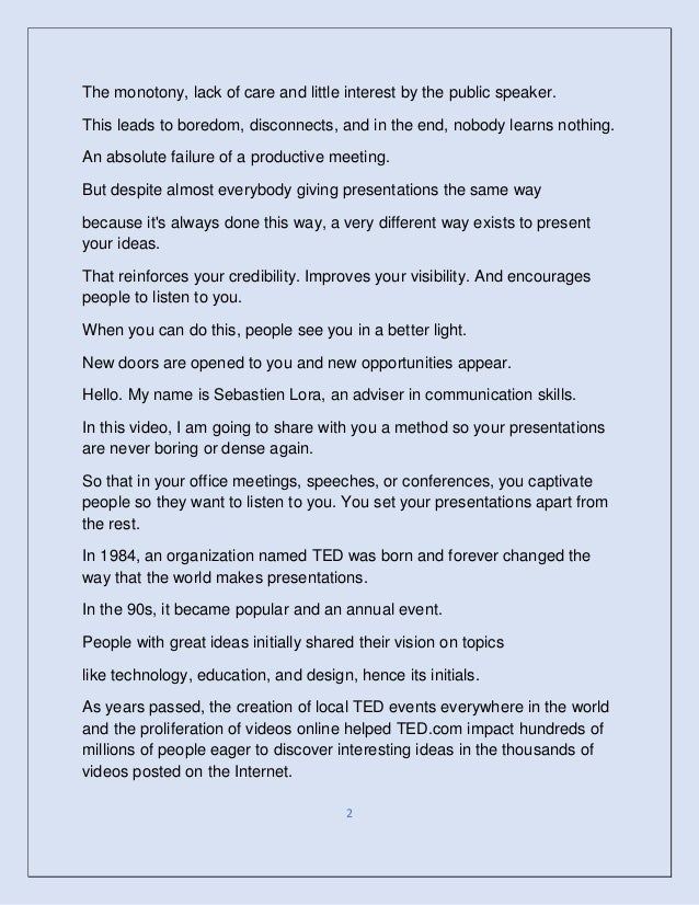 Tips For The Office Ted Presentation Spanish English Translation Tips For The Office Ted Presentation Spanish English Translation