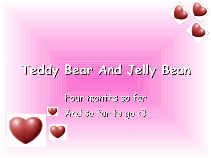 jelly bean teddy