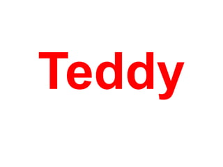 Teddy

 