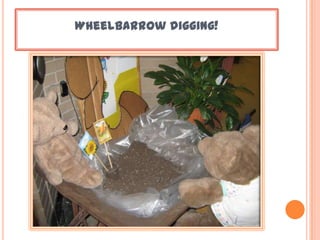 Wheelbarrow digging!
 