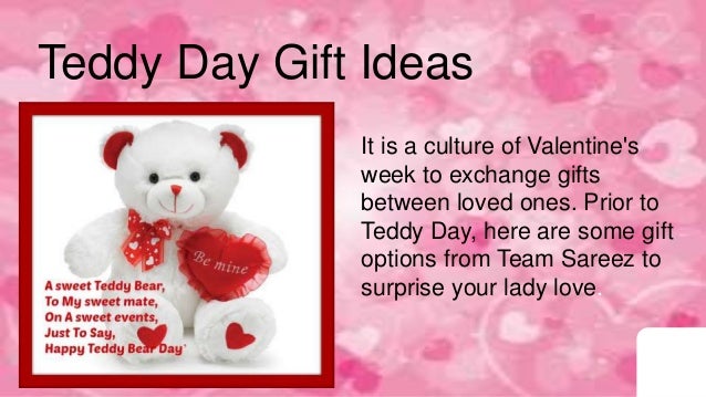 teddy day in valentine week