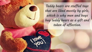 5 Types Of Teddy Bears To Express What You Feel | PPT