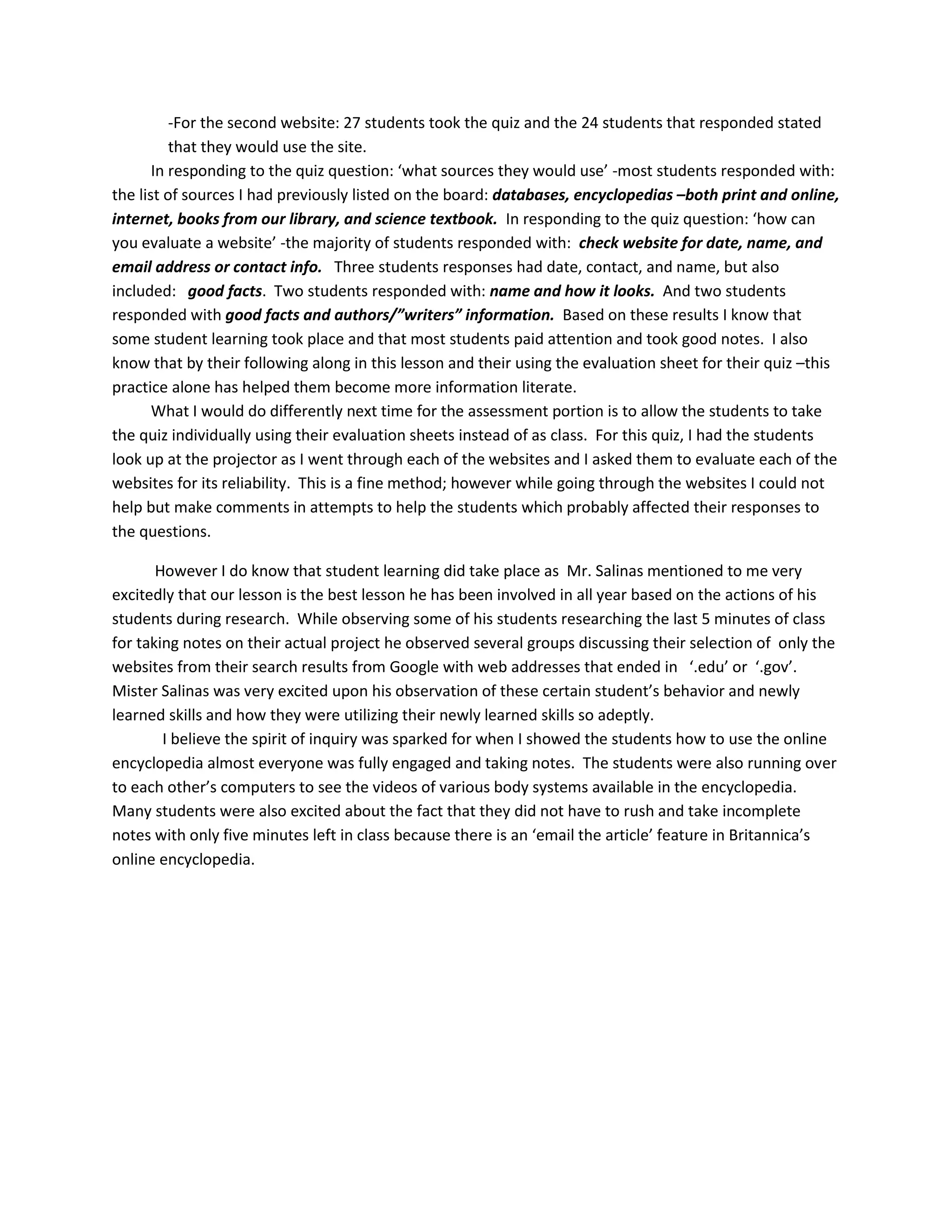 Collaborative Lesson Plan 2011