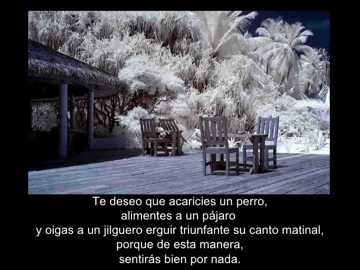Poema Te Deseo De Victor Hugo Te deseo. Poema de Víctor Hugo.