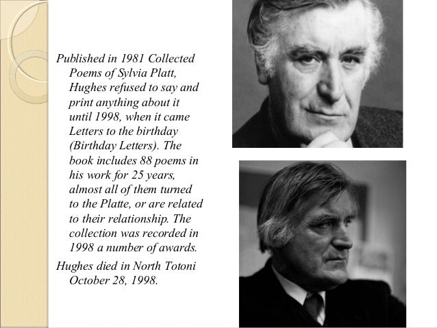 Ted Hughes Birthday Letters 1st 1/14 Very Good HARDBACK w/ jacket - Sylvia Plath Ted Hughes Birthday Letters 1st 1/14 Very Good HARDBACK w/ jacket - Sylvia Plath