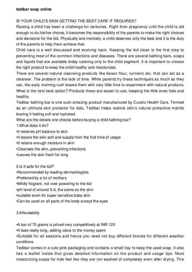 tedibar soap