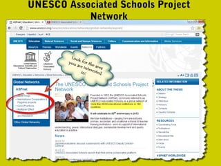 UNESCO Associated Schools Project
Network
 