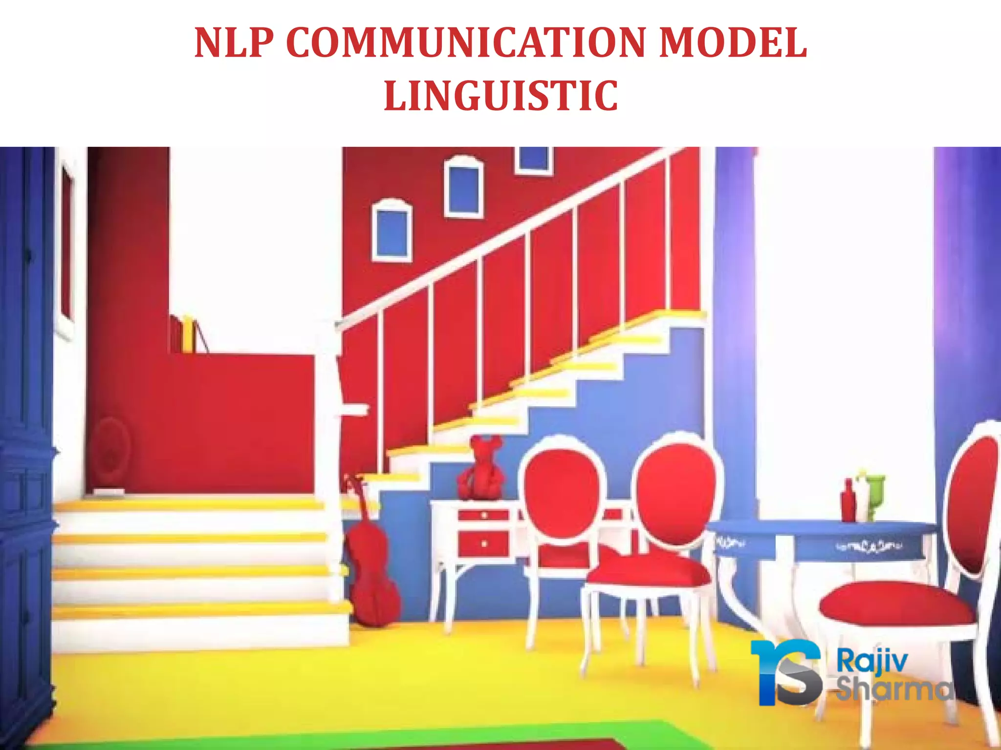 NLP COMMUNICATION MODEL
LINGUISTIC