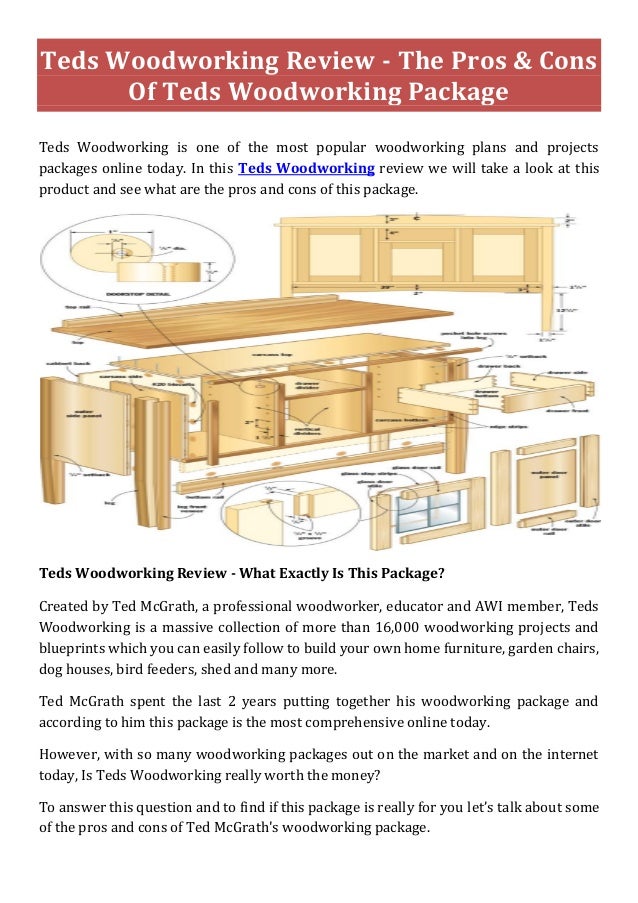 Teds Woodworking- 16,000 Woodworking Plans, Save Time &amp; Money!