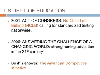 Bush’s answer: The American Competitive Initiative