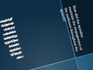 How
                             main
                              the a
                               spee



                                  did t
                                   tain t
                                    udie
            uT




                                     ch?
 t r
otne g
 i s   ihogh
      stuho
naep ae




                                       he sp
        see h
    anrti v
  ttcgen u




                                         he en
                                          nce t
  h t
 ta f i m
     we
      o k hn y
         aoa o
    nnvt y b




                                              eake ent of
          oi h a
         sdwo
         bevou
       c t




                                               hrou
                                                gage
    s e lup
      o
   om ap
     e
    wdo tnu
     ew e
     fa    slaH o
          hser
        eo. c




                                                   r
                                                   ghou
              h(y r
            tetA r
          )m l




                                                     m
      ape t da
     rlupi evrv
        o
           hau
            t hsoili
           escs d




                                                       t the
            dy n e
             ag
            nu    b o
                 oireu
                 walb
                 ’k aeR
                 scbcb
               ir“ a c
             ”d l u
              yF
              a
                    .oivsm
                      di
                     ec
 