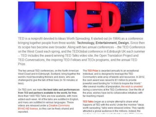 Ted Talks