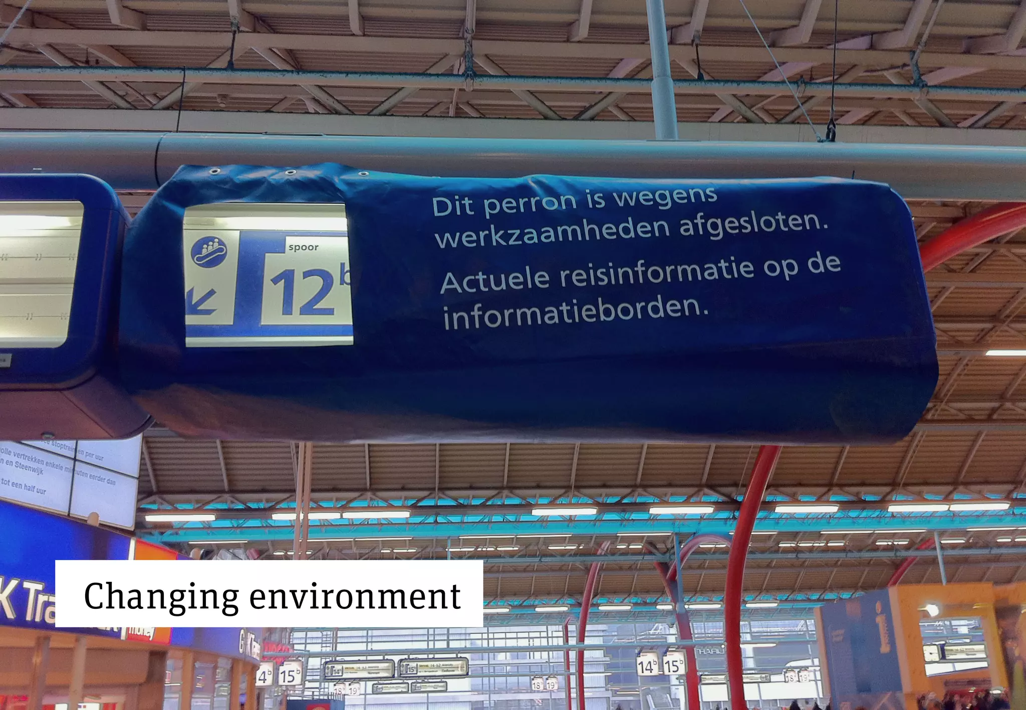 Changing environment
 