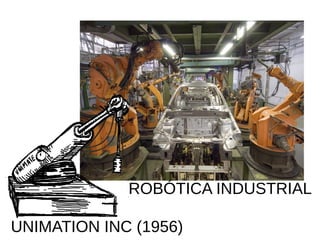 ROBÓTICA INDUSTRIAL
UNIMATION INC (1956)