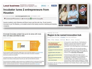 Cultivating a Startup Culture in Cincinnati