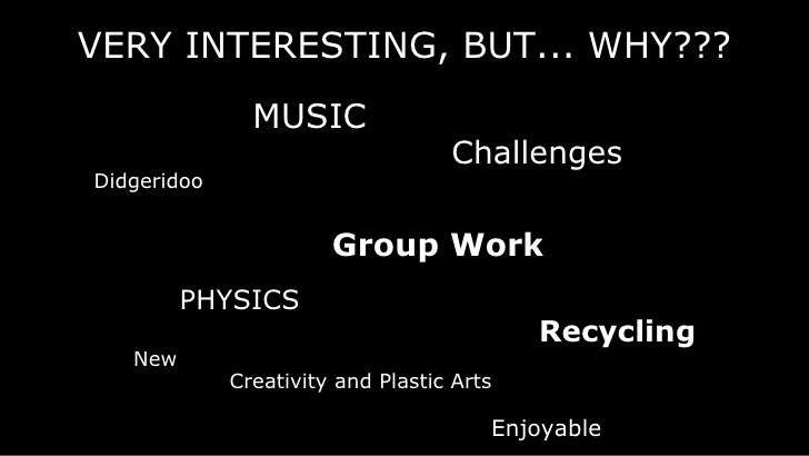 Making a Musical Instrument as a Team Building Exercise Making a Musical Instrument as a Team Building Exercise