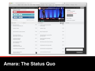 Amara: The Status Quo
 